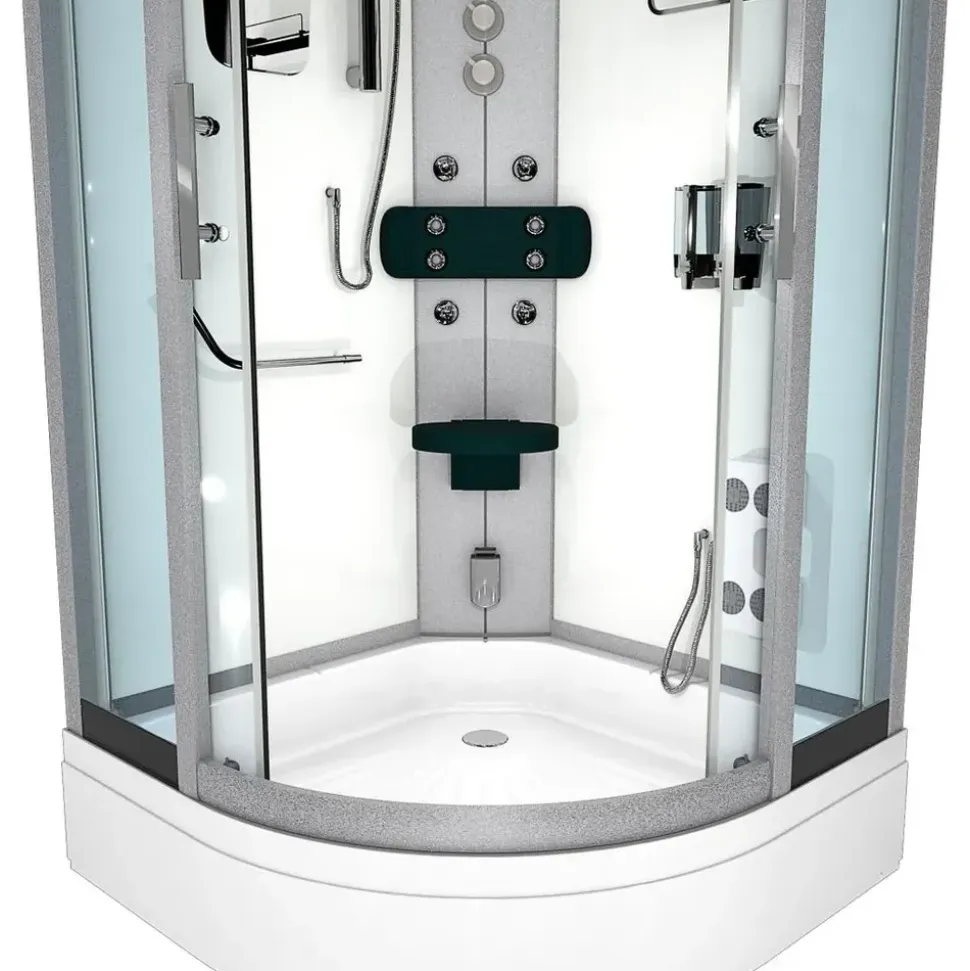 SeniorBad Komplettdusche 90 x 90 cm D46-50T1