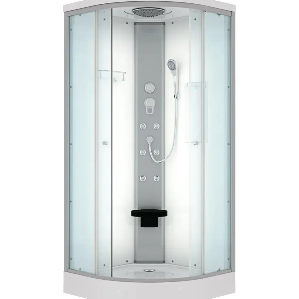 SeniorBad Komplettkabine 80 x 80 cm D10-00T0