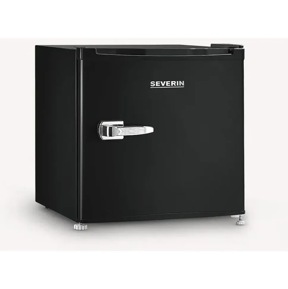 Severin GB 8880 Retro Mini Kühl-/Gefrierbox 31 l 49,6 cm hoch Schwarz