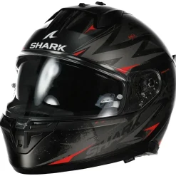 Shark D-Skwal 3 Blast-R Schwarz/Grau/Rot L