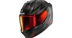 Shark D-Skwal 3 Blast-R Schwarz/Grau/Rot L