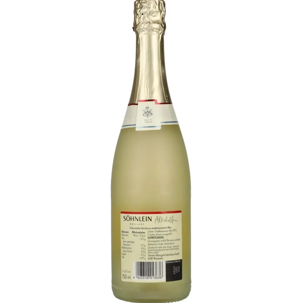 Söhnlein Sekt Alkoholfrei 0,75 l