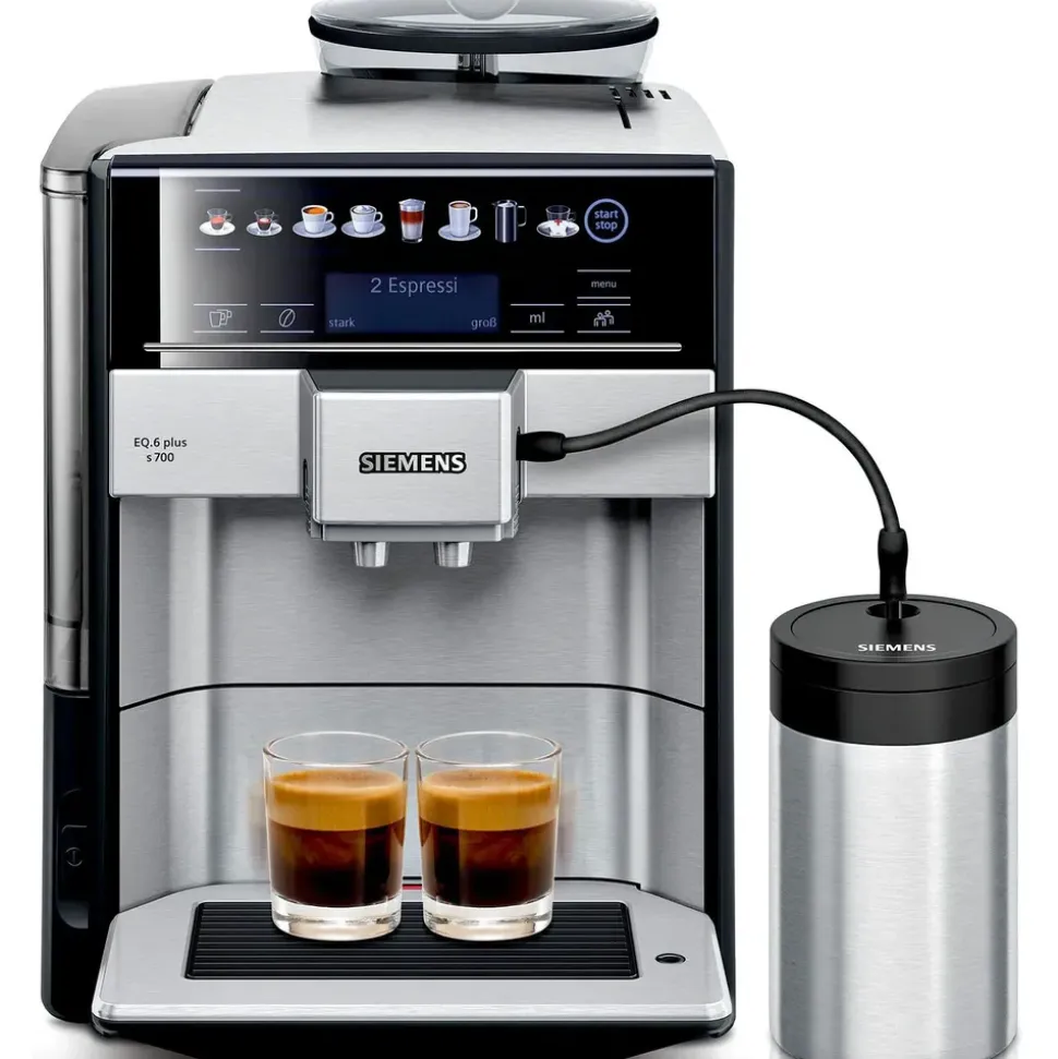 Siemens EQ.6 plus s700 TE657M03DE edelstahl