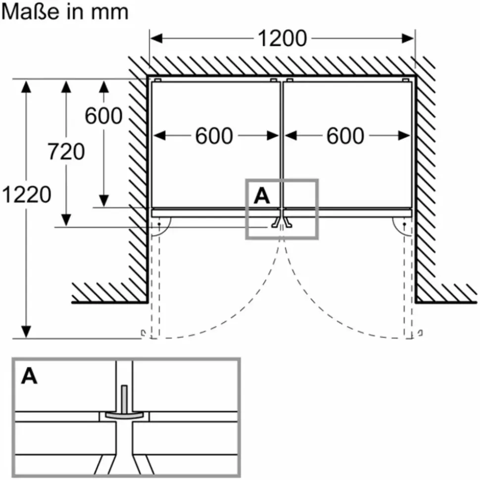 Siemens iQ500 KG39NA Kühl-Gefrierkombination