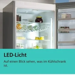 Siemens iQ300 KG39N2XAG Kühl-Gefrierkombination (363 l, 2030 mm hoch, Dark Inox)