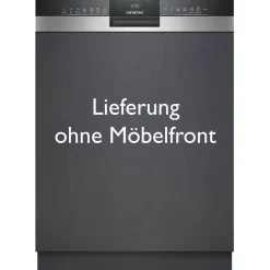 Siemens iQ300 SN53ES22CE Einbau-Geschirrspüler (teilintegrierbar, 598 mm breit, Edelstahl)