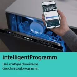 Siemens iQ700 SN87TX00CE Einbau-Geschirrspüler (vollintegrierbar, 598 mm breit)