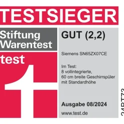 Siemens iQ500 SN65ZX07CE Einbau-Geschirrspüler (vollintegrierbar, 598 mm breit)