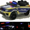 SIMRON POLIZEI Kinderauto mit Funkgerät blau (DE)