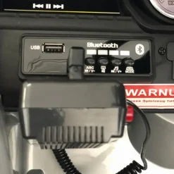 SIMRON POLIZEI Kinderauto mit Funkgerät blau (DE)