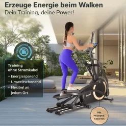 Skandika Crosstrainer Carbon P25-G Schwarz