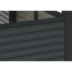 SKANHOLZ Friesland Hybrid Set 14 5,57 x 7,08 m anthrazit inkl. Abstellraum