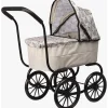 SKRÅLLAN Puppenwagen Herzen Weiß