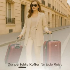 Slazenger Koffer-Set 2-tlg. rot