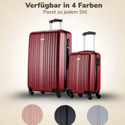 Slazenger Koffer-Set 2-tlg. rot