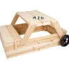Small Foot Company Sandkasten mit Sitzgruppe und Matschtisch beige