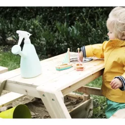 Small Foot Company Sandkasten mit Sitzgruppe und Matschtisch beige