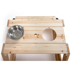 Small Foot Company Sandkasten mit Sitzgruppe und Matschtisch beige