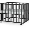 Sämann Laufgitter Matratze SleepPlus, Lattenrost Sprossen Black Edition Premium | Gr.: 75x100 cm,