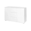 Smart Kommode 120 x 80 x 40 cm weiß