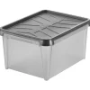 SmartStore Aufbewahrungsbox Dry 60 x 40 x 35 cm 1-tlg. transparent