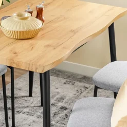 SoBuy Essgruppe Esstisch Set 5-teilig Bartisch mit 4 Stühlen
