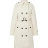 s.Oliver Wasserabweisender Trenchcoat im Slim Fit - 36