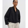 Someday Damen Jacke | NORTIA Regular Blousonjacke mit Tunnelzug Black, 42 - 42