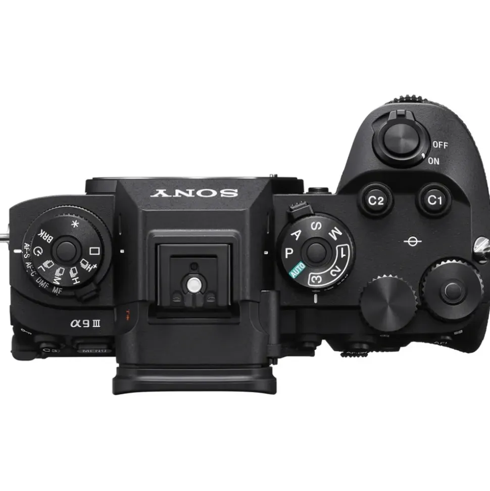 Sony Alpha 9 III Body + Trageriemen, USB-Kabel, Akku, Netzkabel, Ladegerät