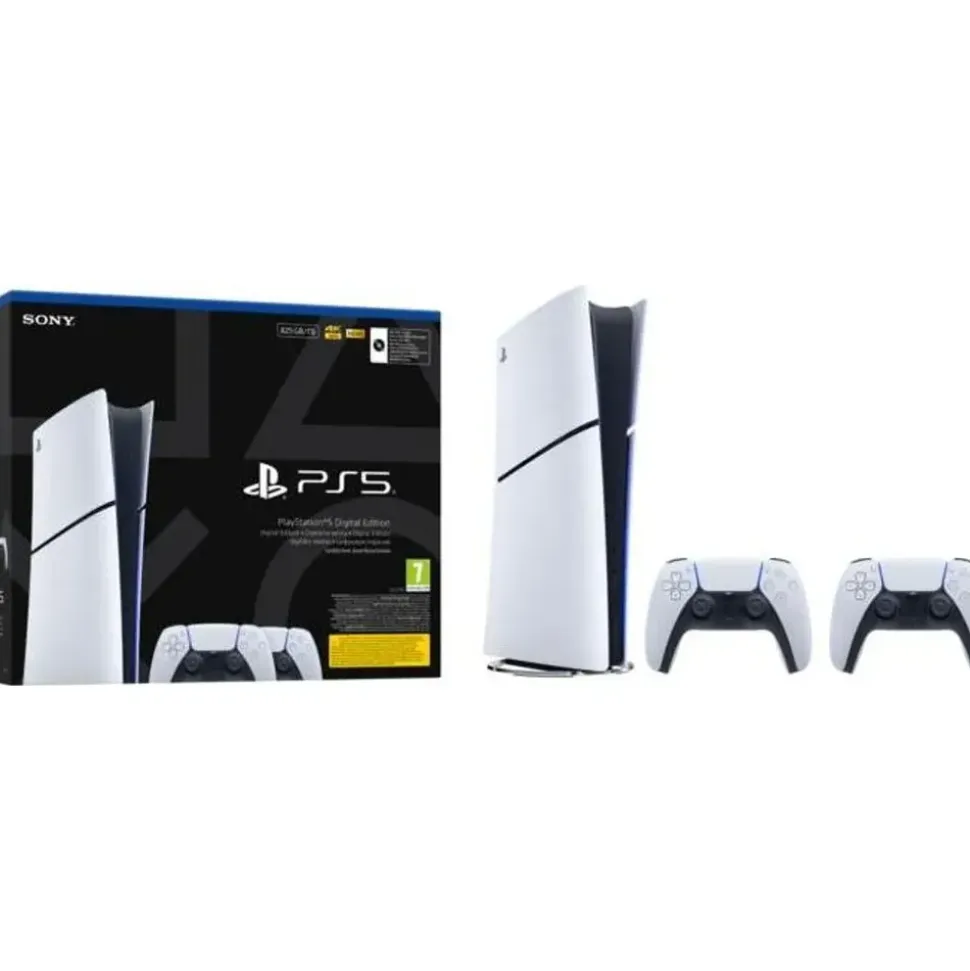 Sony PlayStation 5 Digital Edition + 2 DS5 controllers