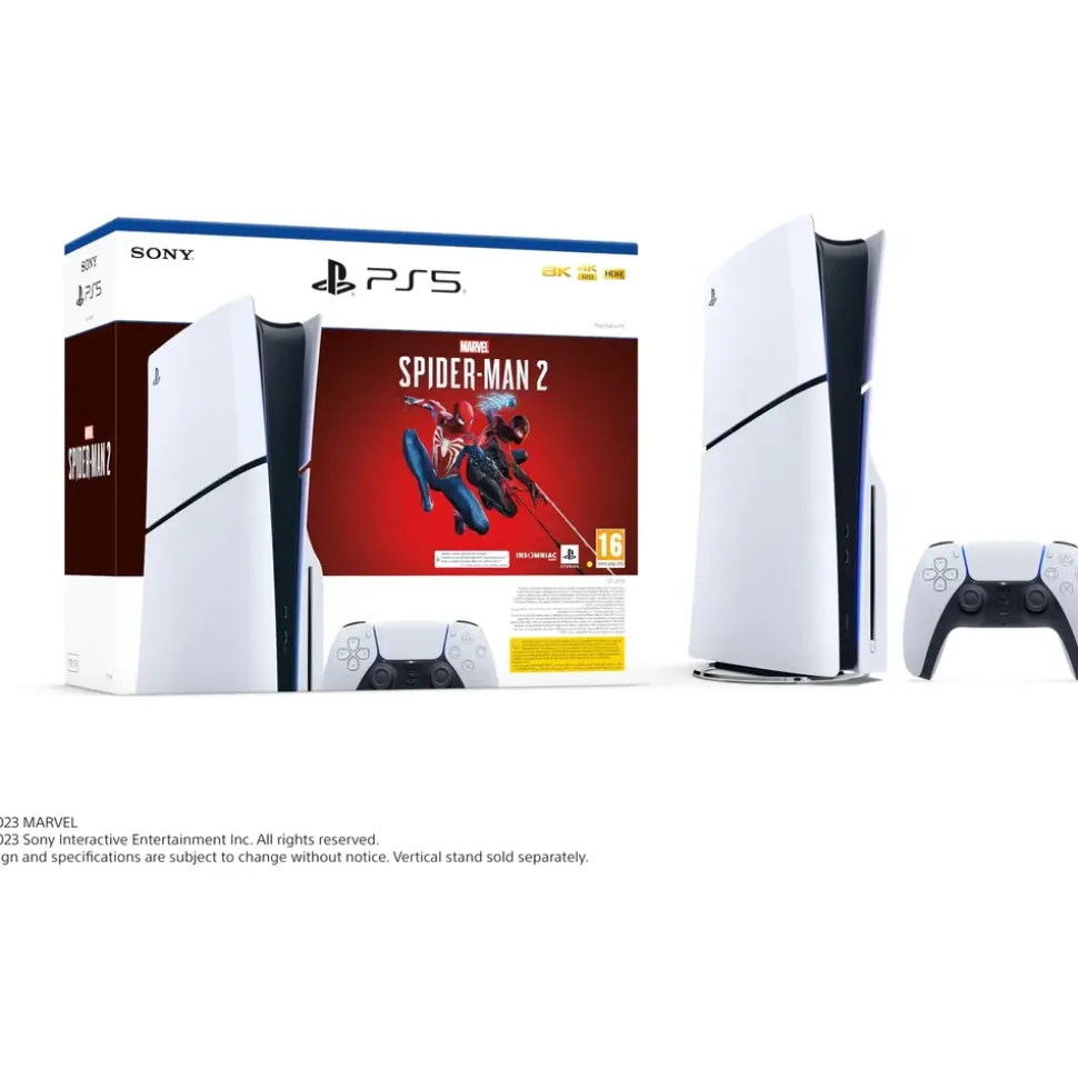 Sony PlayStation 5 Disc Edition + Marvel’s Spider-Man 2 Limited Edition