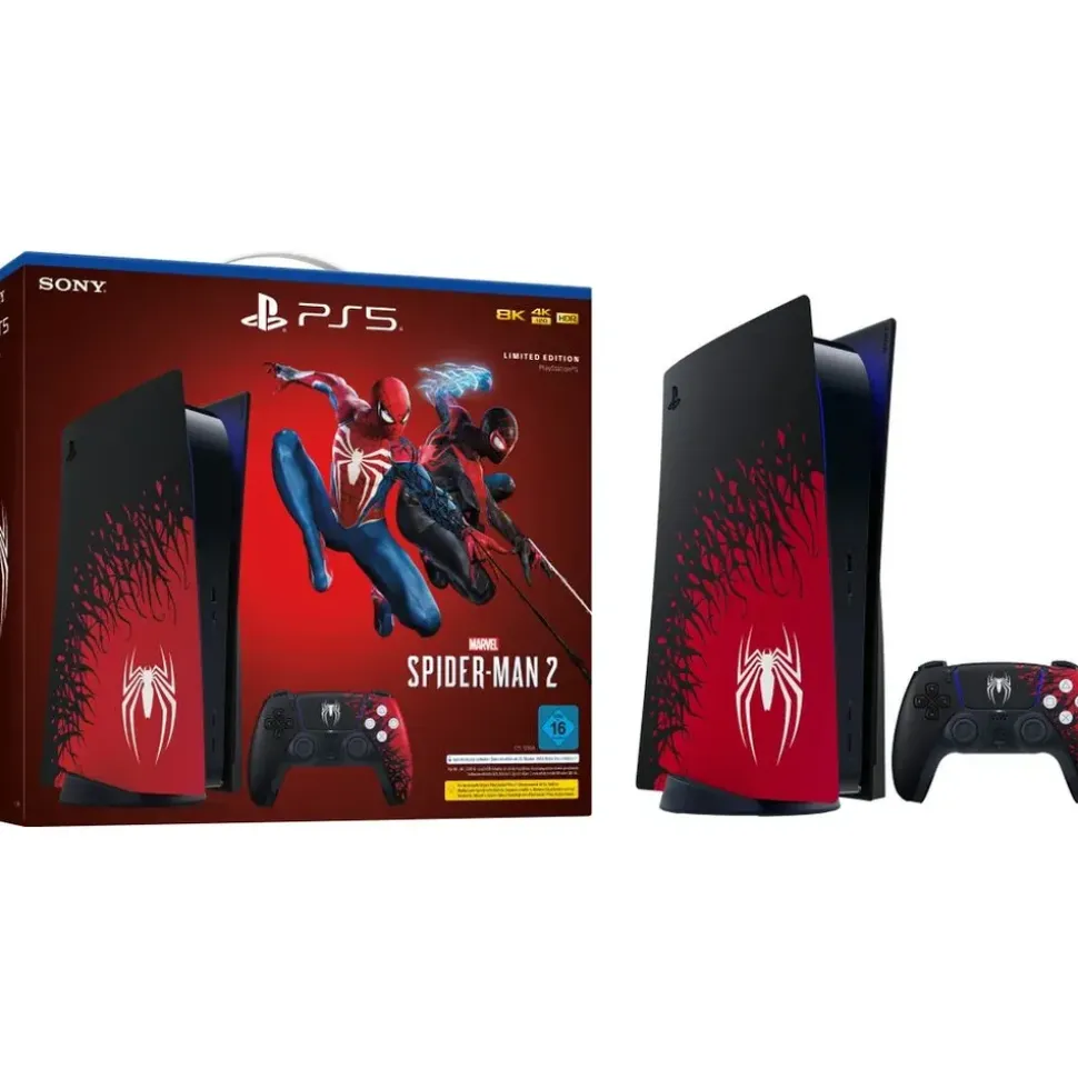 Sony PlayStation 5 Disc Edition + Marvel’s Spider-Man 2 Limited Edition