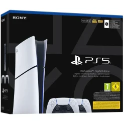 Sony PlayStation 5 Slim Digital Edition + 2. DualSense Wireless-Controller