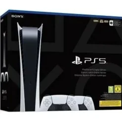 Sony PlayStation 5 Slim Digital Edition + 2. DualSense Wireless-Controller