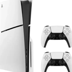 Sony PlayStation 5 Slim Disc Edition + 2. DualSense Wireless-Controller