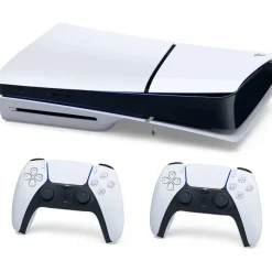 Sony PlayStation 5 Slim Disc Edition + 2. DualSense Wireless-Controller