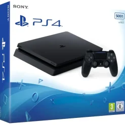 Sony PS4 Slim 500 GB jet black