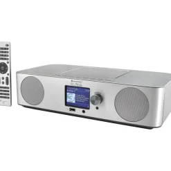 Soundmaster ICD2060SI Internet, Schwarz, Metallisch