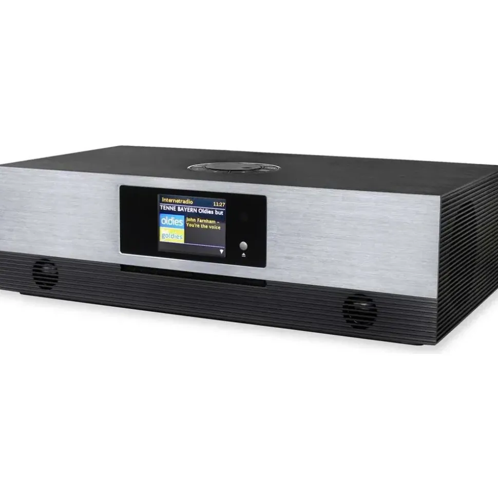 Soundmaster ICD2080SW DAB+, FM, Internetradio, Bluetooth, WLAN), Radio, Tragbar, Schwarz