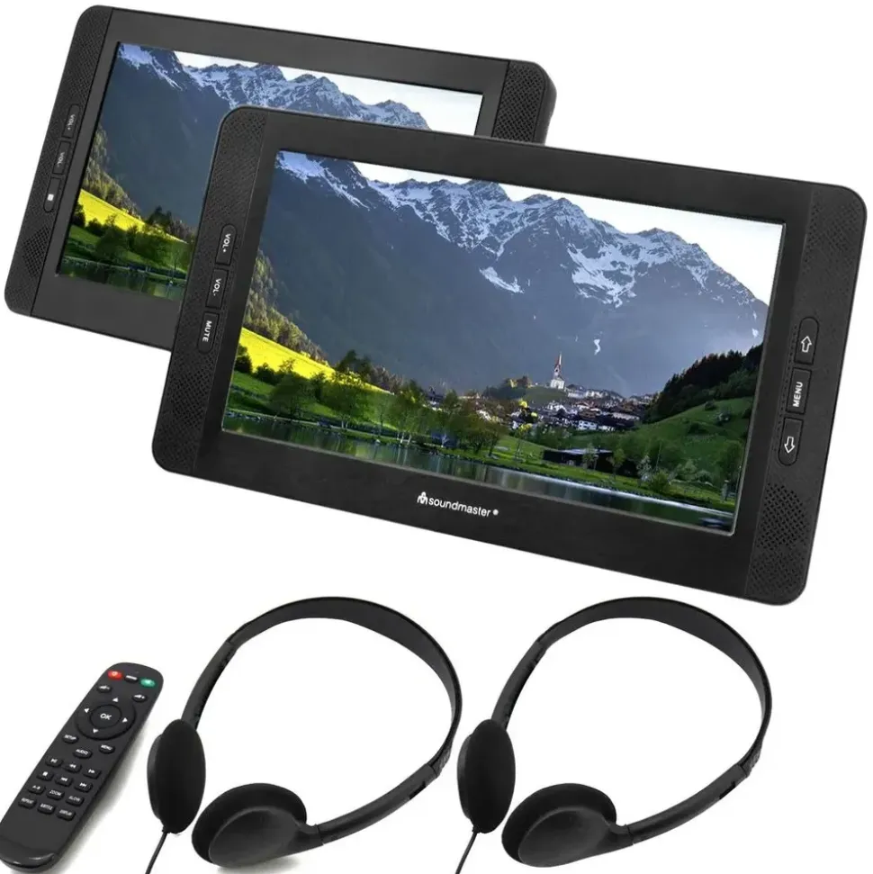 Soundmaster PDB1850SW Tragbarer DVD-Player 25.9 cm 10.2 Zoll