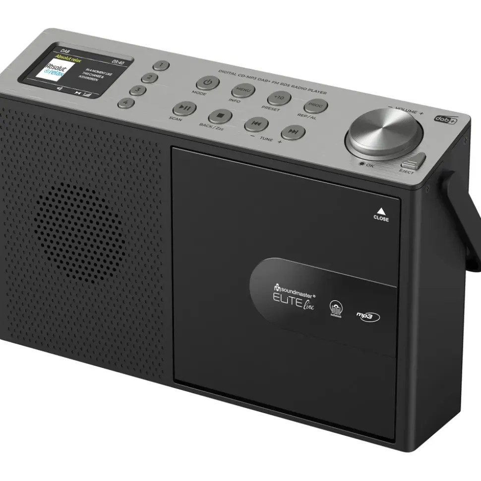 Soundmaster RCD1190SW DAB+, FM, Bluetooth), Radio, Schwarz