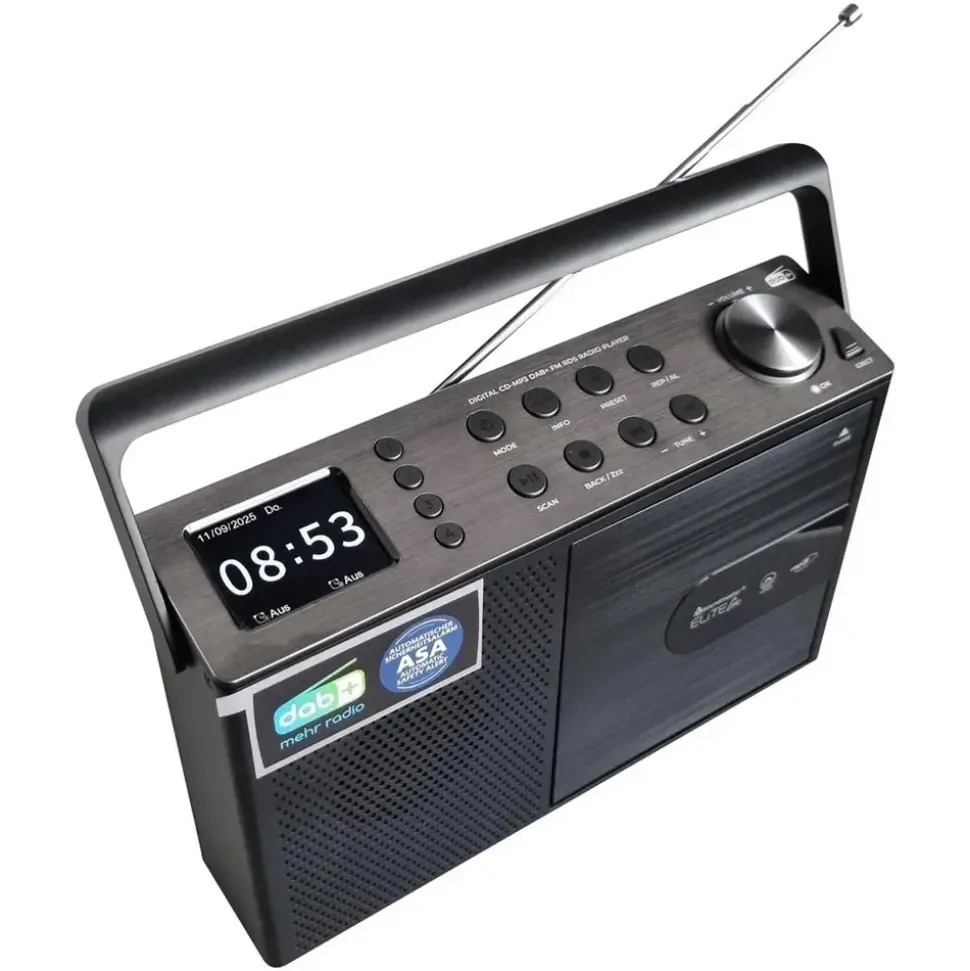 Soundmaster RCD1190SW DAB+, FM, Bluetooth), Radio, Schwarz