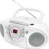 Soundmaster SCD5100WE CD-Radio UKW CD, AUX, Kassette, UKW Weiß