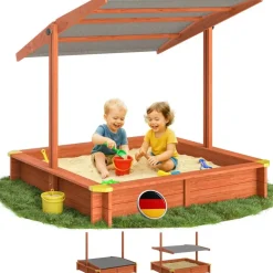 Spielwerk® Sandkasten Max 140 x 140 cm