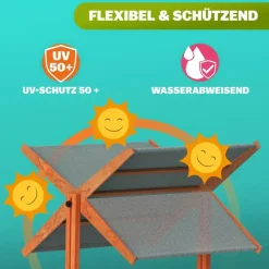 Spielwerk® Sandkasten Max 140 x 140 cm