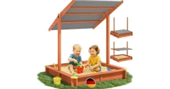 Spielwerk® Sandkasten Sami 120 x 120 cm