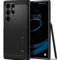 SPIGEN Samsung Galaxy S24 Ultra Tough Armor Hülle schwarz