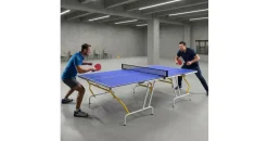 sportnow Tischtennisplatte Klappbar Indoor Blau
