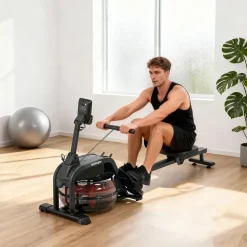 sportnow Wasser Rudergerät Schwarz
