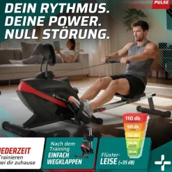 Sportplus SP-MR-008-B schwarz/rot